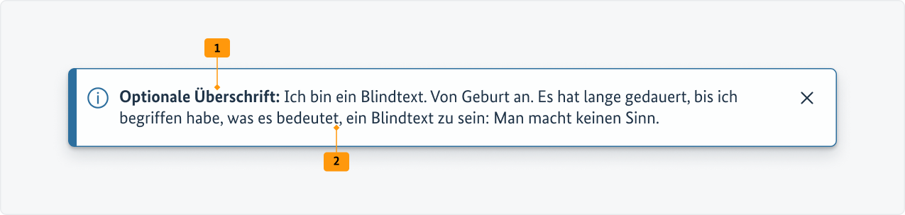 Visualisierung der CSS-Regeln zu Ziffer 1 bis 2 aus der folgenden Tabelle.