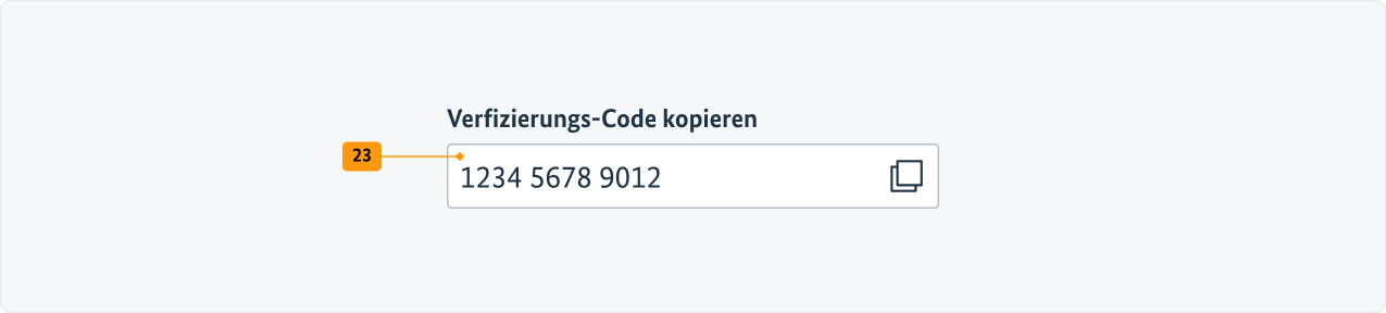 Visualisierung der CSS-Regeln zu Ziffer 23 aus der folgenden Tabelle.