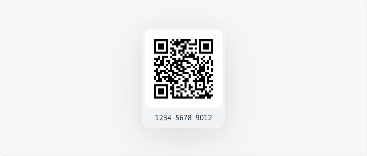 Beispielhafte Darstellung eines QR-Codes.