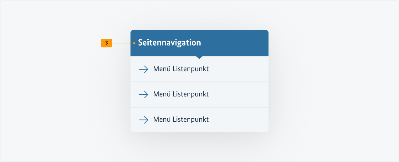 Visualisierung der CSS-Regeln zu Ziffer 3 aus der folgenden Tabelle.